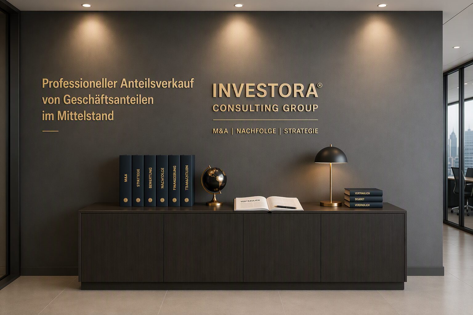 Professioneller Anteilsverkauf von Geschäftsanteilen im Mittelstand Der geplante Rückzug aus dem Gesellschafterkreis erfordert höchste Diskretion und strategisches Geschick. INVESTORA steuert den wertoptimierten Anteilsverkauf von Gesellschafteranteilen im Mittelstand. Ob Personengesellschaft oder Kapitalgesellschaft - wir führen den Transaktionsprozess anonym, rechtssicher und zielsicher zum erfolgreichen Closing. Immer mehr Gesellschafter kleiner und mittlerer Unternehmen veräußern ihre Beteiligungen an größere Finanzinvestoren oder strategische Marktpartner. Dieser Trend betrifft vor allem gewachsene Familienunternehmen, bei denen keine interne Nachfolge bereitsteht oder erhebliche Unternehmenswerte realisiert werden sollen. INVESTORA ist das schlagkräftige Bindeglied, um diese Volumina exklusiv am Markt zu platzieren. Strukturierter Ablauf beim Verkauf von Gesellschafteranteilen Ein erfolgreicher Anteilsverkauf duldet keine Fehler im Prozess. Wir beherrschen das Transaktionsmanagement bis ins kleinste Detail, damit Ihr Tagesgeschäft ungestört weiterläuft. Unser bewährter Ablauf sichert Ihre Interessen auf jeder Stufe ab: Vorbereitung & Datenstrukturierung: Professionelle Aufbereitung der Gesellschaftsdaten für die Marktansprache. Absolute Anonymität: Identifikation und diskrete Kontaktaufnahme mit passenden Käufern über unser exklusives Netzwerk. Confidentiality & Vorvertrag: Rechtssichere Absicherung durch maßgeschneiderte Geheimhaltungsvereinbarungen (NDA) und Letter of Intent (LoI). Due Diligence & Verhandlung: Koordination der Unternehmensprüfung und straffe Führung der harten Kaufvertragsverhandlungen. Wir verhandeln für Sie auf Augenhöhe mit Family Offices und institutionellen Investoren. Dabei berücksichtigen wir von Anfang an die steuerlichen und rechtlichen Rahmenbedingungen der Anteilsübertragung, um unvorhersehbare Risiken konsequent auszuschließen. Erprobte Expertennetzwerke für maximale Rechtssicherheit Ein komplexer Anteilsverkauf unterscheidet sich fundamental vom klassischen Tagesgeschäft. Die Experten der INVESTORA stehen kompromisslos an Ihrer Seite. Unsere bewährten Partnerkanzleien bieten die notwendige steuerliche und juristische Unterstützung auf höchstem M&A-Niveau auf Wunsch zur Verfügung. Wir überlassen den Erfolg Ihrer Transaktion nicht dem Zufall, sondern realisieren Ergebnisse. Unternehmerische Verbindlichkeit auf Chefebene Inhabergeführte Unternehmen schätzen klare Ansagen und kurze Entscheidungswege. Deshalb ist Ihr Anteilsverkauf bei INVESTORA von der ersten Sekunde an absolute Chefsache. Bei uns gibt es keine wechselnden Juniormanager und kein zeitraubendes Vorzimmer. Wir garantieren Ihnen den direkten, persönlichen Draht zu unserer Geschäftsführung und absolute Verschwiegenheit per Handschlag. Rufen Sie uns direkt an. INVESTORA® Consulting Group Telefon: 02182 573 223