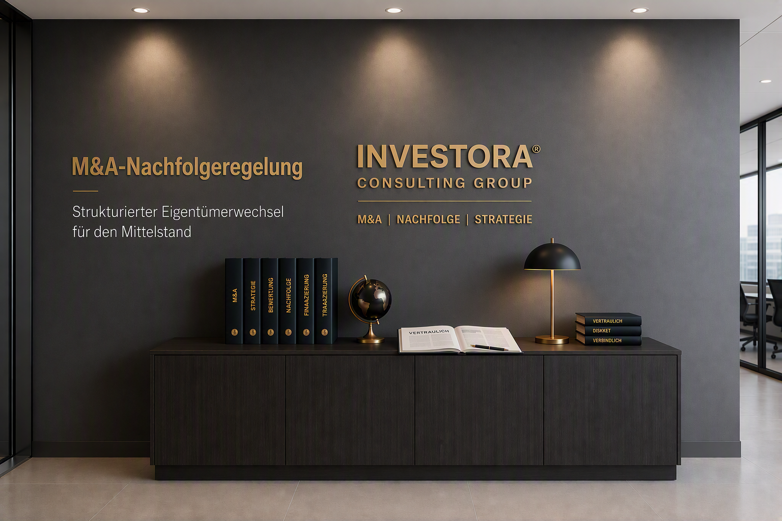 Erfolgreiche Transaktionen verlangen exakte Vorbereitung und absolute Marktkompetenz. INVESTORA konzentriert sich auf die entscheidenden Hebel, um den maximalen Unternehmenswert am Markt zu realisieren und Ihr Lebenswerk geräuschlos zu übertragen